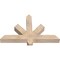 Ekena Millwork Kennewick Smooth Timber Gable Bracket, Douglas Fir, 36"W x 23"H x 3 1/2"D x 3 1/2"F, 15/12 Pitch GBW036X23X0404KEN00SDF - alternate 5